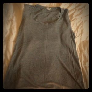 Grey muscle tank