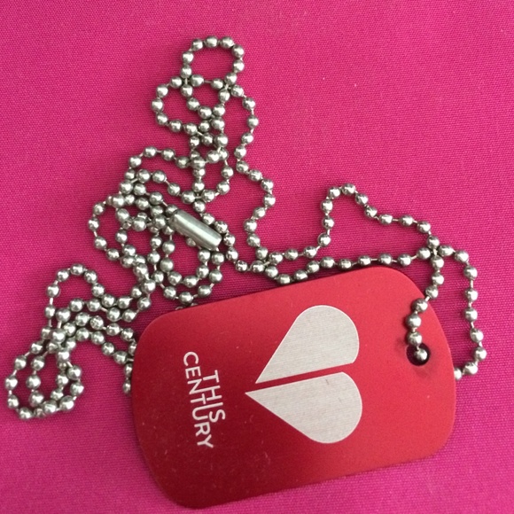Band Tag Necklace