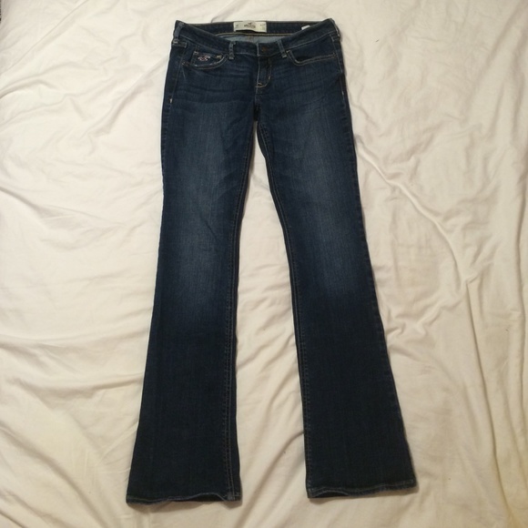 Hollister Flare Jeans- Dark Wash