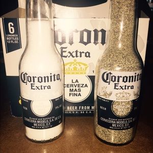 Coronita salt and pepper shakers
