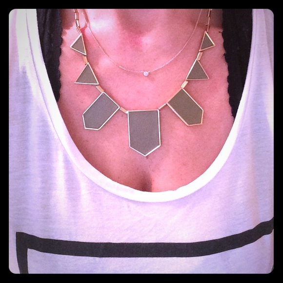 House of Harlow 1960 Jewelry - House of Harlow 5 station necklace