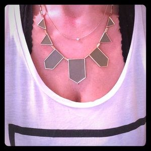 House of Harlow 5 station necklace