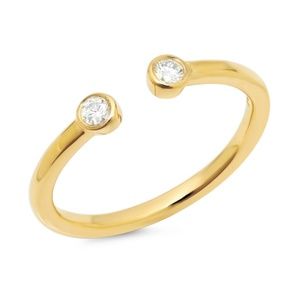 Horseshoe Style Diamond Fashion Ring