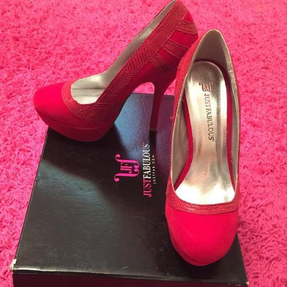 Red sexy shoes