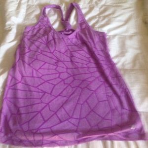 Purple tank
