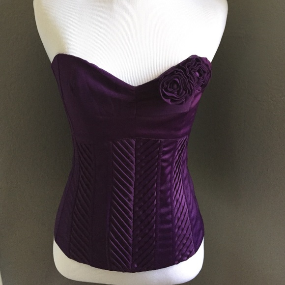Purple corset