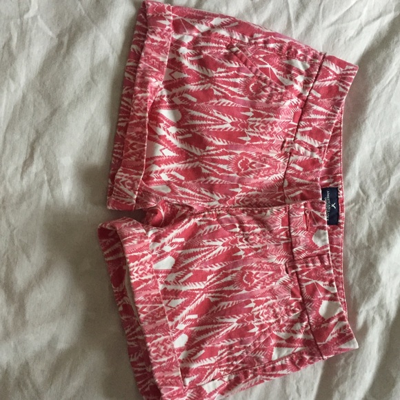 Pink and White American Eagle Midis