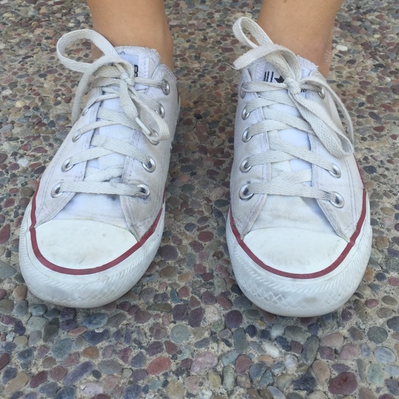 Converse Shoes - CONVERSE ALLSTAR White Low Top Shoes