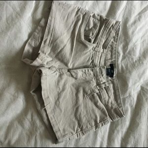 Cream H&M shorts