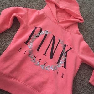 PINK pullover hoodie