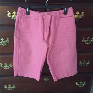Light pink Talbots Bermuda shorts