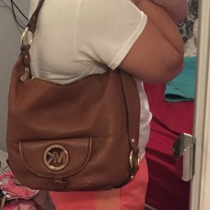 Michael Kors hobo brown purse