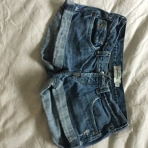 Medium Wash Abercrombie Shorts