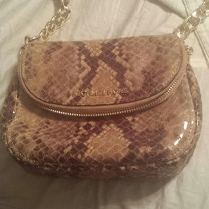 MK print crossbody w/gold hardware NWOT