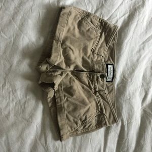 Tan Abercrombie Shorts