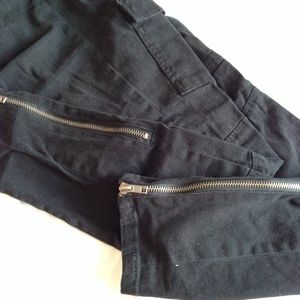 💀Dark Wash Skinny Cargo Pants💀