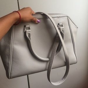 Light grey H&M bag, includes long strap