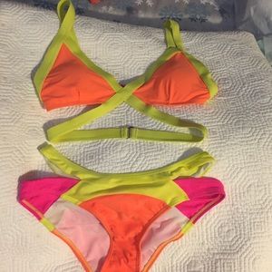 Color block Bikini
