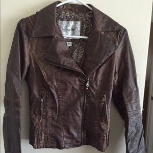 NEVER WORN BROWN JACKET