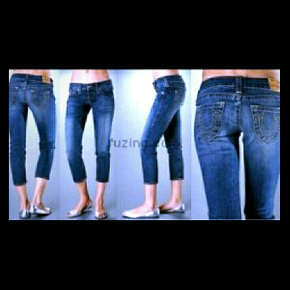 True Religion Denim - True religion crop jeans