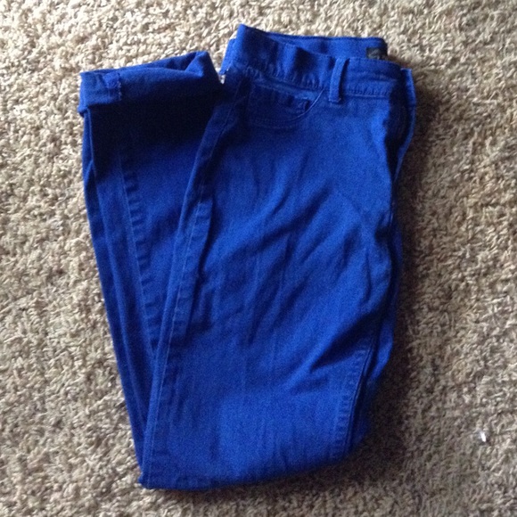 Super Skinny Royal Blue Jordache pants