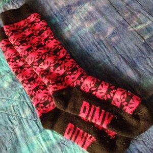 pink vs socks