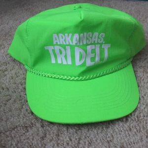 Neon Tri Delt Sorority hat