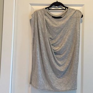 TOPSHOP Grey Shirt Size 6