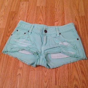 LF Carmar Mint Shorts