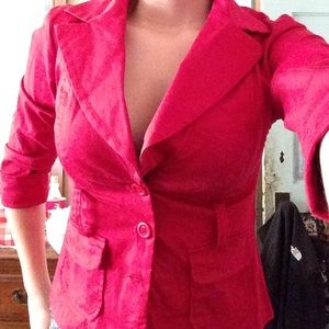 Adorable red blazer