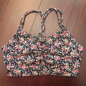 Forever 21 floral bralette