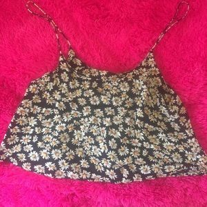 Brandy floral crop top!