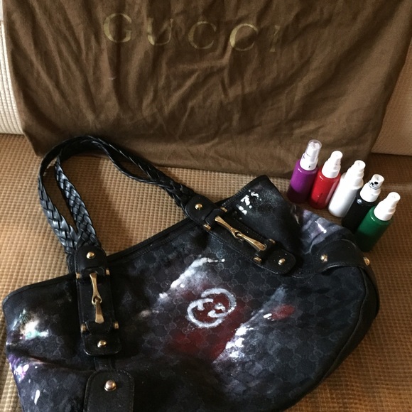 Authentic customized Black Pelham Gucci