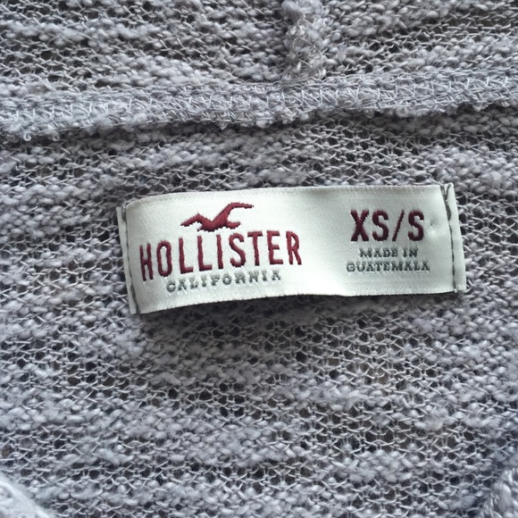 Long Sleeve Crop Hoodie - Picture 2 of 3