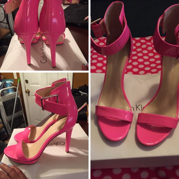 Calvin Klein Heels. Good condition !