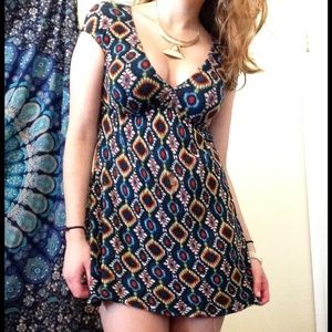 Short woven dress/ tunic