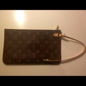 Louis Vuitton clutch with detachable strap