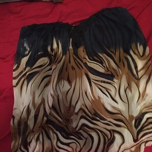 Corset top size small