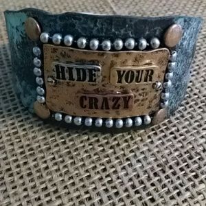 Hide Your Crazy bracelet