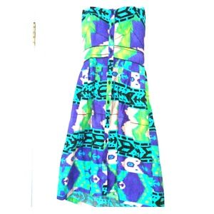 Strapless sundress