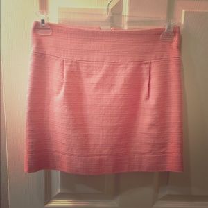 J. Crew Pink\Peach Mini Skirt Size 0