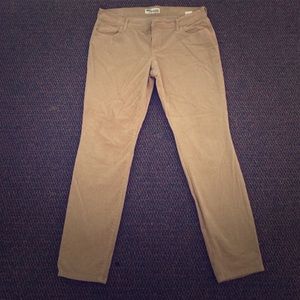 Size 12 khaki corduroy pants.  Only worn once.