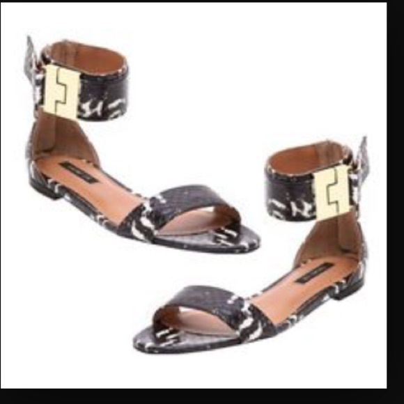 Rachel Zoe Shoes - Rachel Zoe Gladys Graphic Real Snake