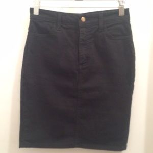 AA High waist denim mini skirt