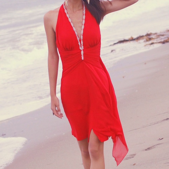 Red Prom Dress - Picture 1 of 4