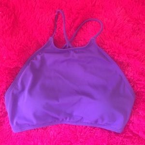 LA hearts swim top