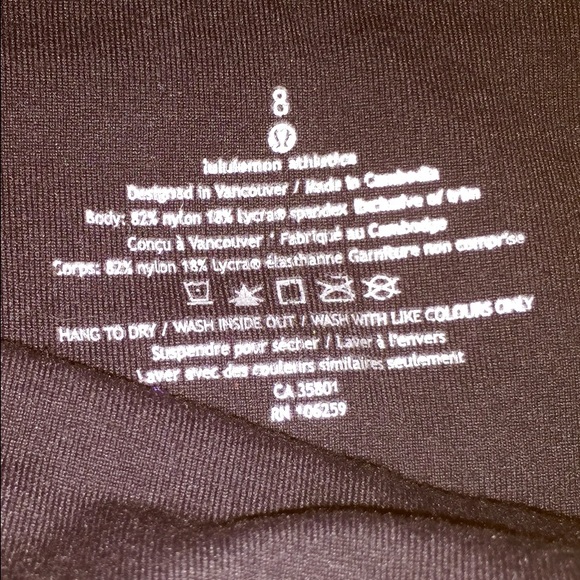 Lulu lemon cropped pants - Picture 2 of 4