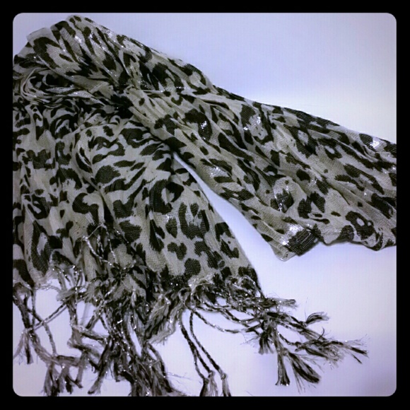 Leopard Print Scarf