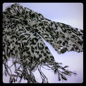 Leopard Print Scarf