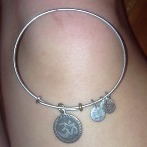 Ohm Charm Alex & Ani bracelet